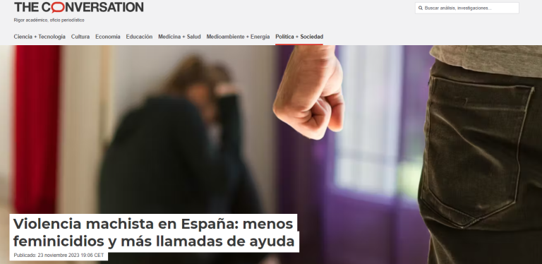 Violencia machista en España: menos feminicidios y más llamadas de ayuda